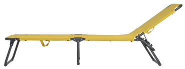 Preview: FIAM® Liegestuhl AMIGO 135TX Gelb